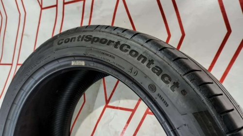 Шины Continental ContiSportContact 5 255/45 R20 101W б/у 3.5