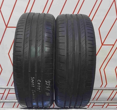 Шины Continental ContiSportContact 5 225/50 R17 94W б/у 5