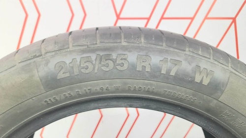 Шины Continental ContiPremiumContact 5 215/55 R17 -- б/у 5