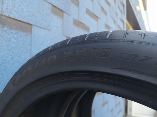 Шины Pirelli P Zero 245/40 R18 -- б/у 5