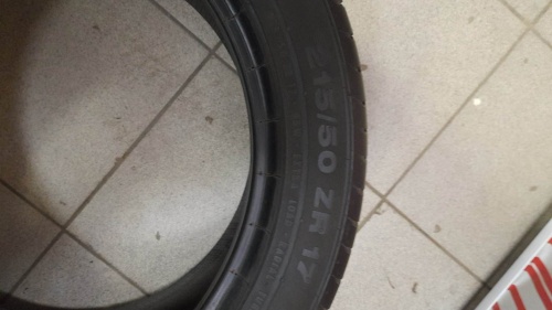 Шины Continental ContiEcoContact 3 215/50 R17 -- б/у 6