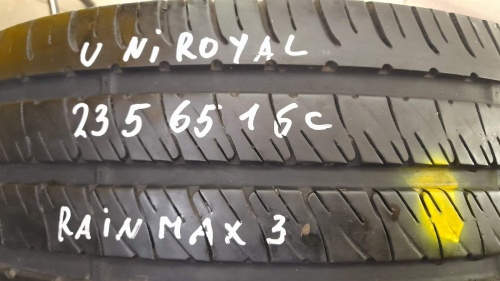 Шины Uniroyal rain max 3 235/65 R16C -- б/у 5.5