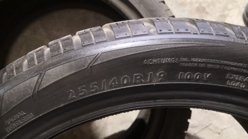 Шины Dunlop SP Winter Sport 3D 255/40 R19 100V б/у 5