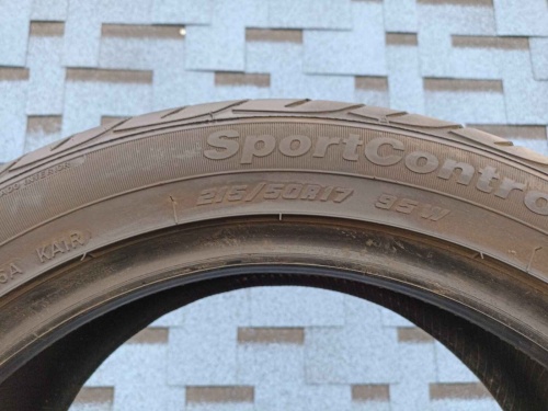 Шины Fulda SportControl 215/50 R17 -- б/у 6