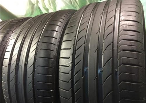 Шины Continental ContiSportContact 5 225/40 R18 -- б/у 5