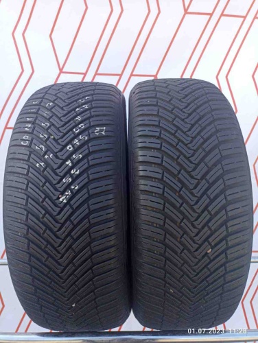 Шины Continental AllSeasonContact 225/55 R17 -- б/у 6