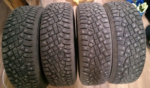 Шины Continental IceContact 2 215/55 R16 -- б/у 5