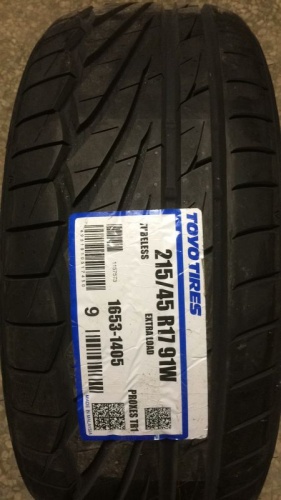 Шины Toyo Proxes TR1 215/45 R17 91W