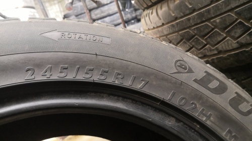 Шины Dunlop SP Winter Sport M3 245/55 R17 102H б/у Уценка