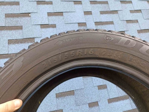 Шины Dunlop SP Winter Sport M3 215/55 R16 -- б/у 3.5