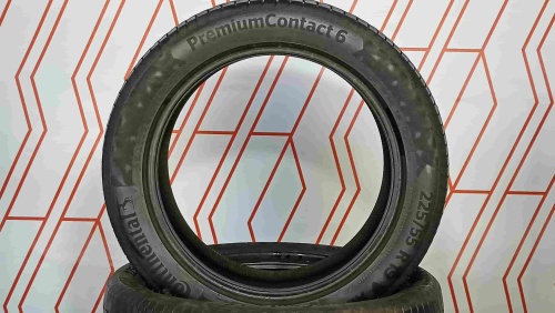 Шины Continental ContiPremiumContact 6 225/55 R19 -- б/у 6