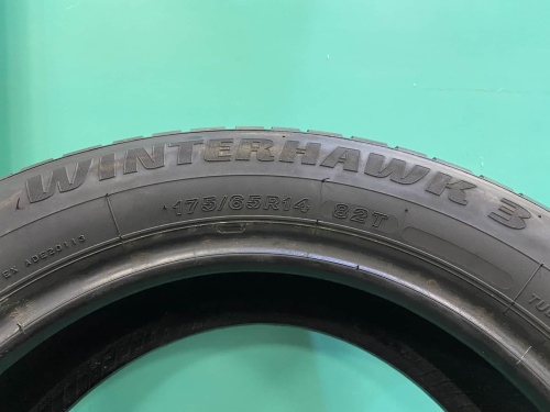 Шины Firestone Winterhawk 3 175/65 R14 -- б/у 6