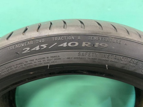 Шины Michelin Primacy 3 245/40 R19 98Y б/у 6