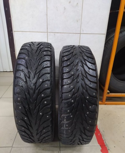 Шины Yokohama Ice Guard Stud IG55 185/65 R15 -- б/у 6