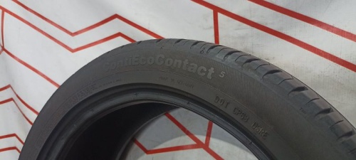 Шины Continental ContiEcoContact 5 215/45 R17 -- б/у 5