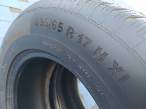 Шины Continental ContiWinterContact TS 850 P 235/65 R17 -- б/у 6