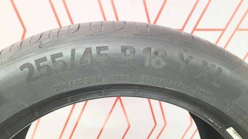 Шины Continental ContiPremiumContact 6 255/45 R18 -- б/у 5.5