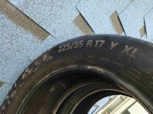 Шины Continental ContiPremiumContact 6 225/55 R17 -- б/у 6