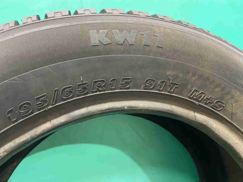 Шины Kumho I'Zen Stud Snow KW11 195/65 R15 -- б/у 6