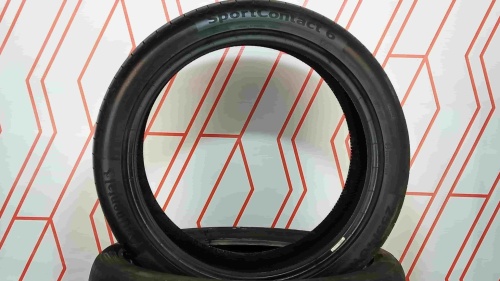 Шины Continental ContiSportContact 6 255/40 R20 -- б/у 6