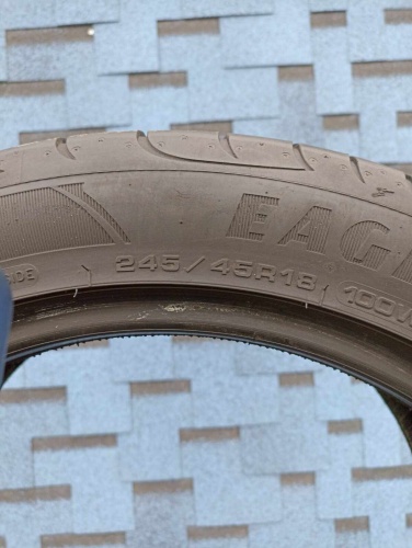 Шины Goodyear Eagle F1 Asymmetric 245/45 R18 -- б/у 3.5