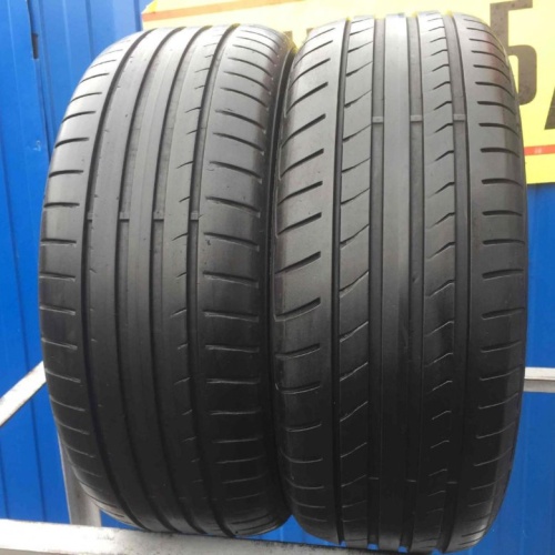 Шины Dunlop Sport BluResponse 215/55 R16 -- б/у 5